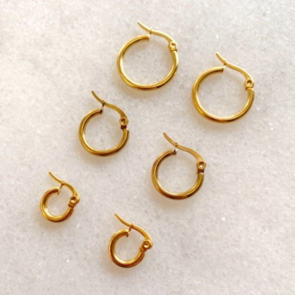 Producto - SET argollas gold
