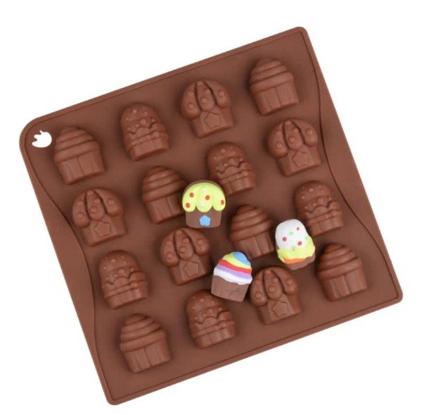 Producto - MOLDE SILICONA x16 FORMAS DE MUFFIN