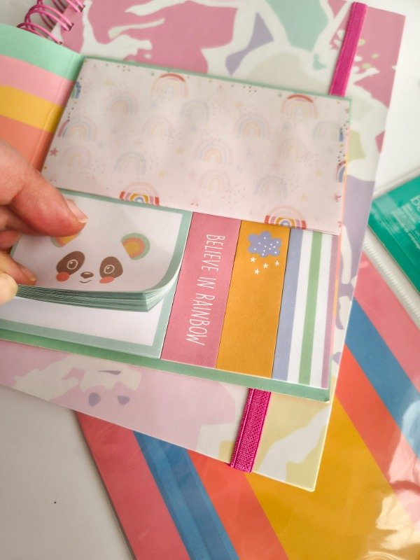 Producto - Set de notas adhesivas - Arcoiris - 1