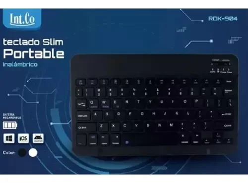 Producto - Teclado IntCo RDK904 Bluetooth