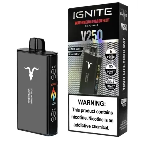 Producto - IGNITE V250 25 MIL PUFFS (WATERMELON GRAGON FUIT)