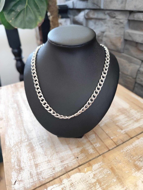 Producto - Collar grumet grueso. Acero quirúrgico.