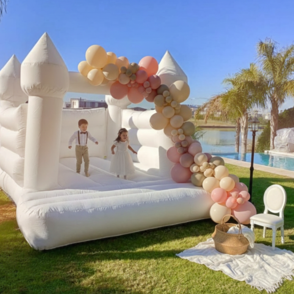 Producto - Castillo Inflable Infantil Premium Color Blanco