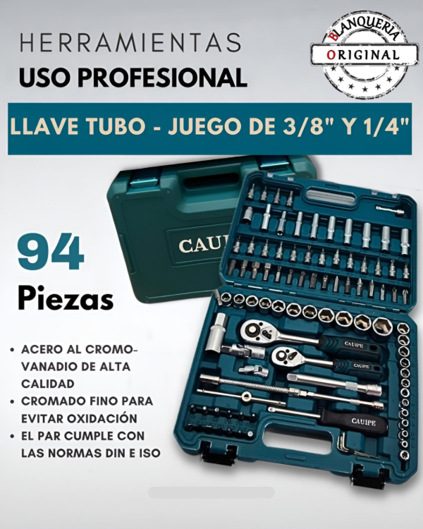 Producto - Llave Tubo 94 Pcs