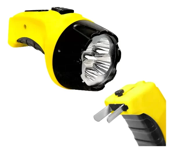 Producto - Linterna 4 Led Recargable 220v