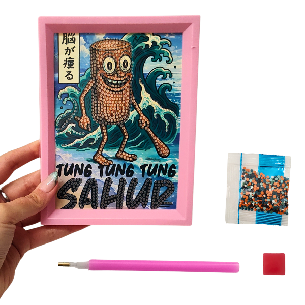 Producto - Pintura con diamantes Tung tung sahur