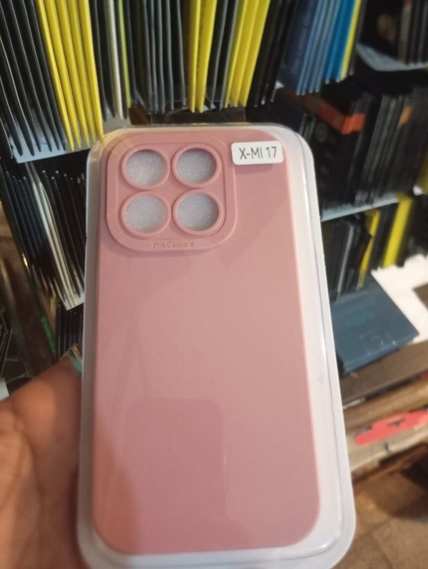 Producto - Funda Silicone Case Rosa Viejo para Xiaomi Redmi Note 17