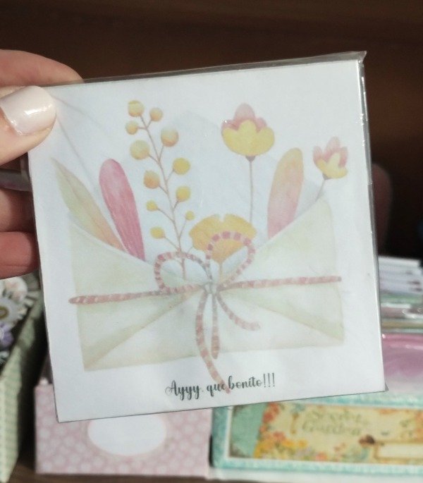 Producto - Notitas 10x10 Floral - 1