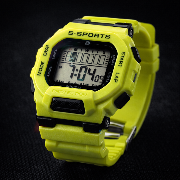 Producto - Reloj deportivo 2301 Fluo Resistente al agua  Malla de goma Importado Unisex