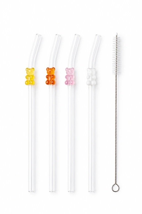Producto - SET DE SORBETES OSITO