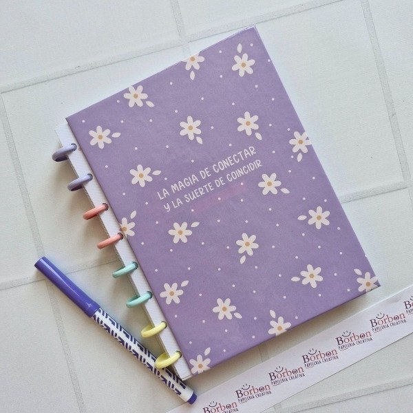 Producto - Agenda perpetua Lila