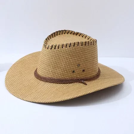 Producto - SOMBRERO VAQUERO YUTE BEIGE