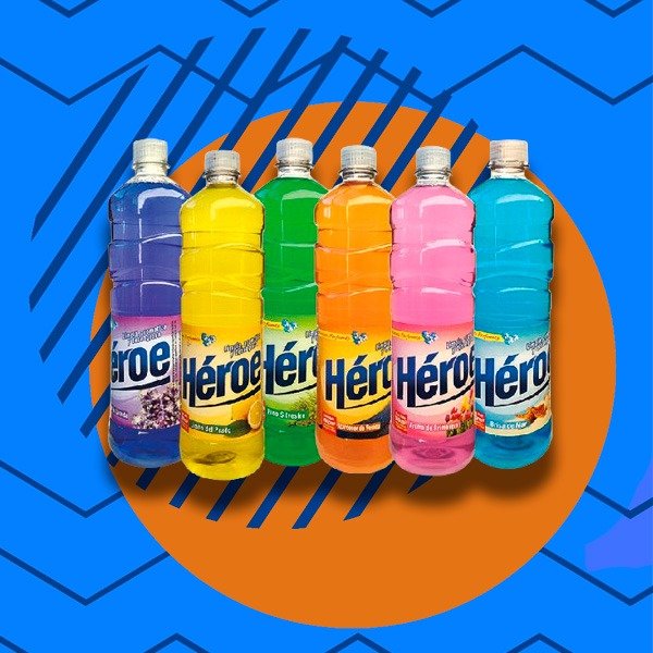 Producto - LIMPIADOR PISO HEROE X 900 ML
