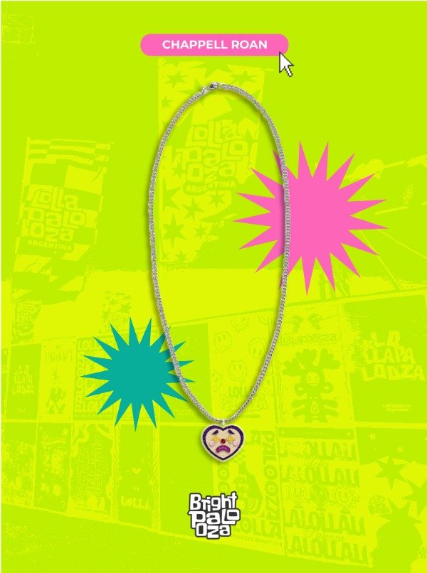 Producto - Cadenita Chappell Roan - BRIGHTPALOOZA
