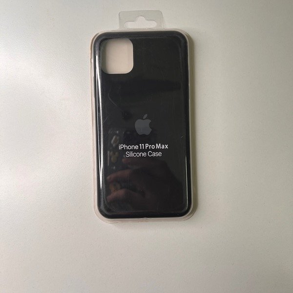 Producto - Funda silicona - 11 pro Max negra