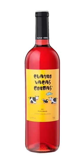 Producto - CUATRO VACAS GORDAS MALBEC ROSADO ORGANICO