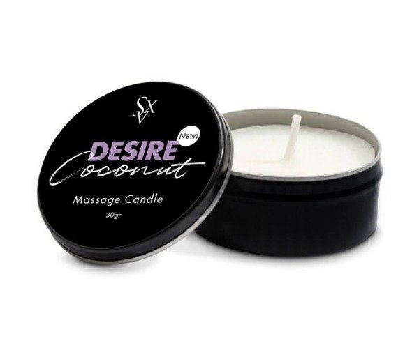 Producto - MASSAGE CANDLE Desire Coconut 30gr