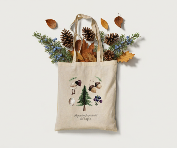 Producto - Totebag Pequeños fragmentos del bosque