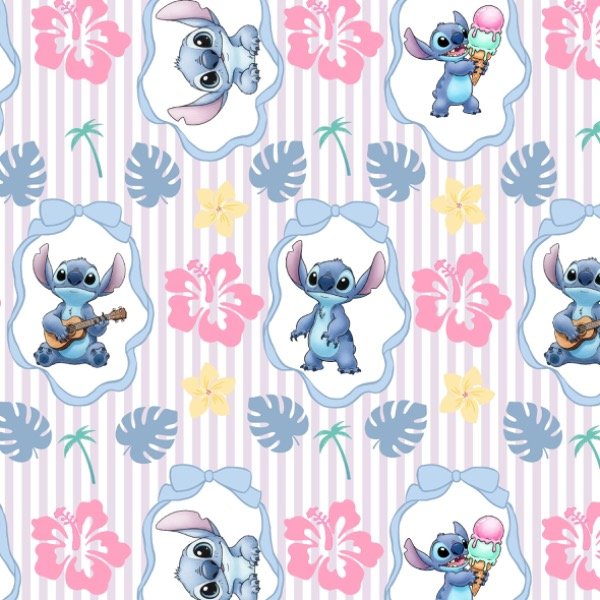 Producto - Stitch rayados pasteles