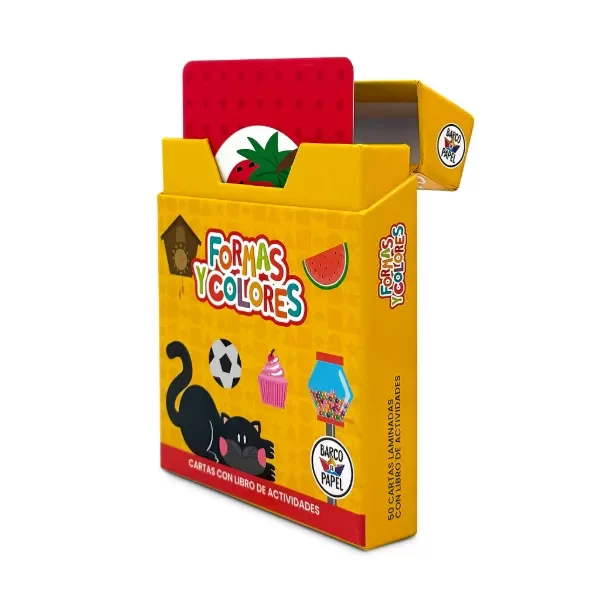 Producto - Tarjeta formas y colores Marca: Barco de papel - 0