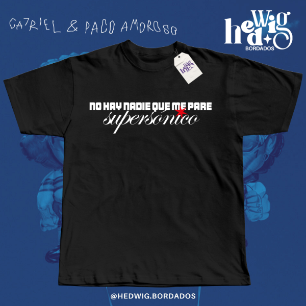 Remera Supersonico Ca7riel Y Paco - Dtf