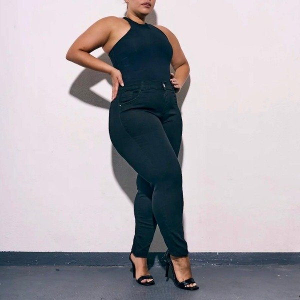Producto - Jean chupin negro 6971 - 1