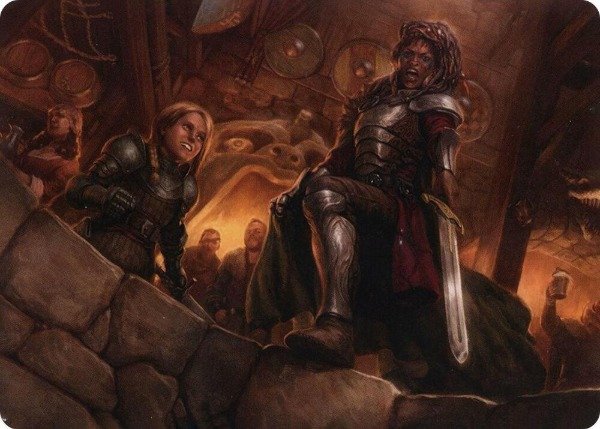 Producto - Veteran Dungeoneer Art Card Adventures in the Forgotten Realms (ASAFR)