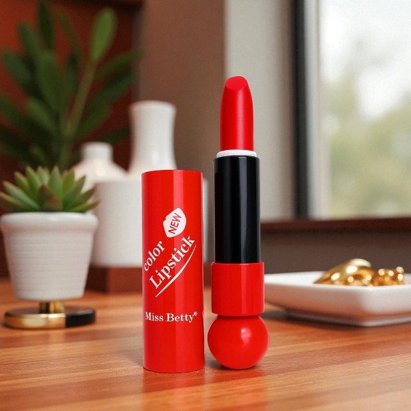 Producto - Labial Semi Esfera Miss Betty Rojo