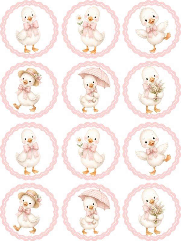 Producto - STICKERS PATITO X 12