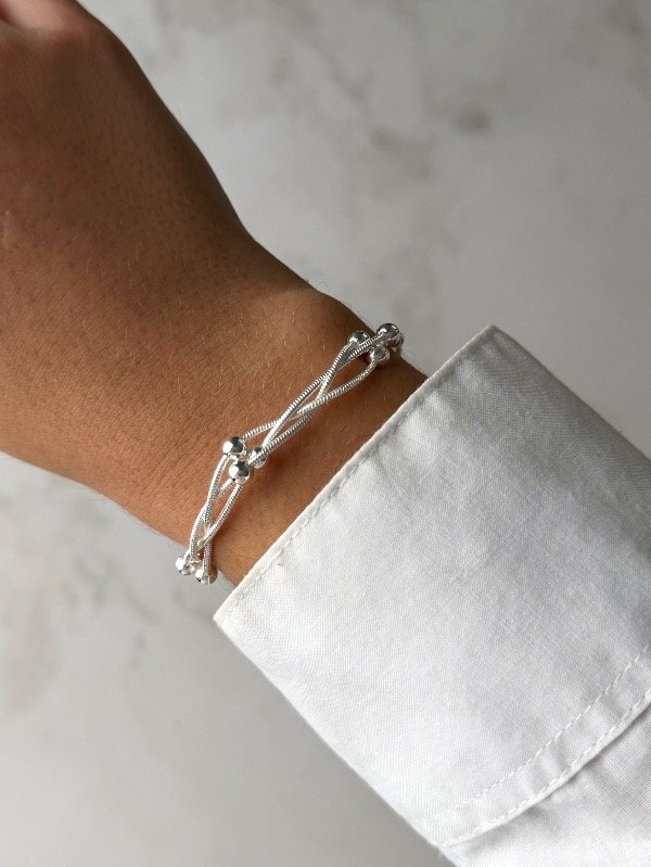 Producto - Pulsera silver twist