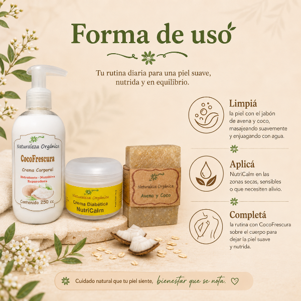 Producto - Kit NutriSuave - Cuidado natural para piel sensible y exigente - 3