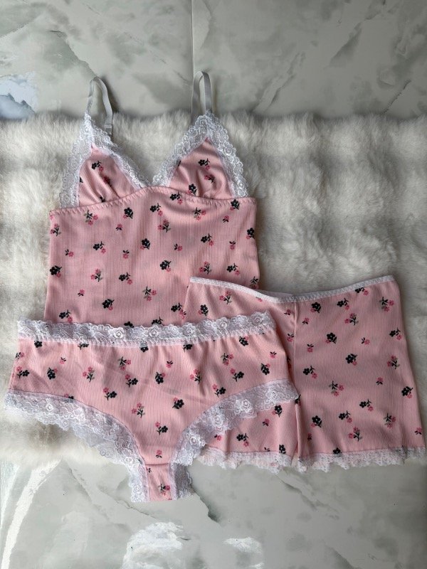 Producto - Pijama Dolce - florcitas - 0
