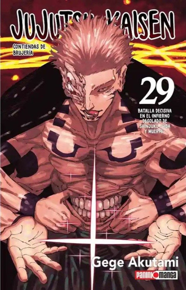 Producto - Jujutsu Kaisen 29 PANINI