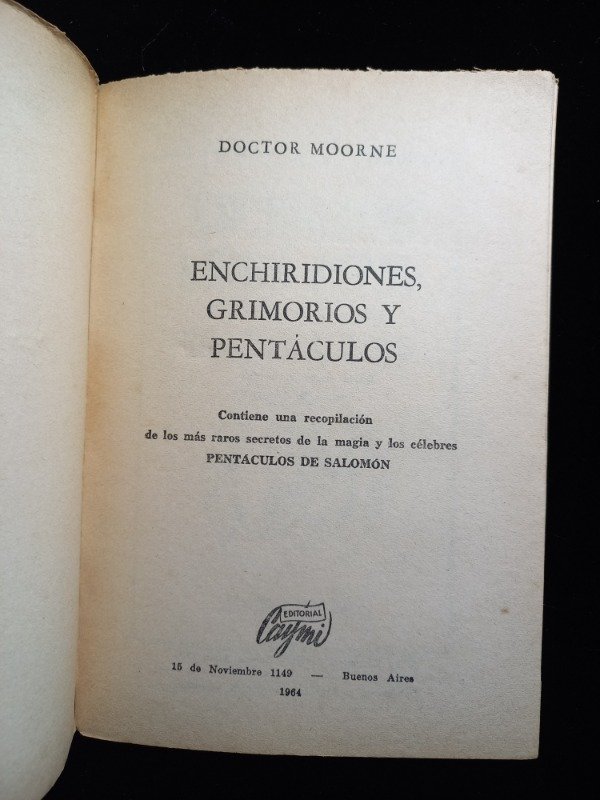 Producto - Enchiridiones, Grimorios y Pentaculos - 2