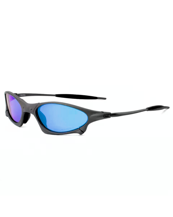 Producto - Lentes de Sol Brazilian Envolventes Varilla Metal - Negro Azul