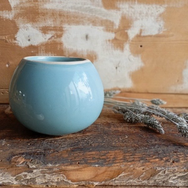 Producto - Vela en Esfera de Cerámica con fragancia