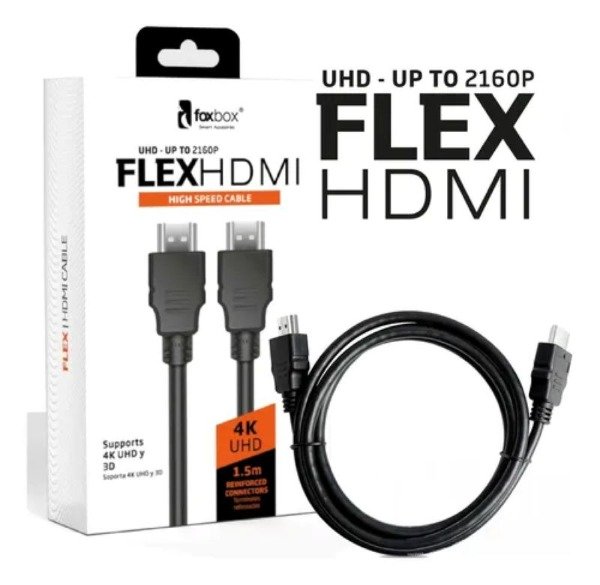 Producto - Cable HDMI FLEX UHD 4K  1 5 m