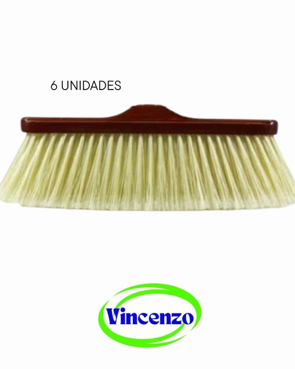 Producto - 6 ESCOBILLON AMBAR MADERA