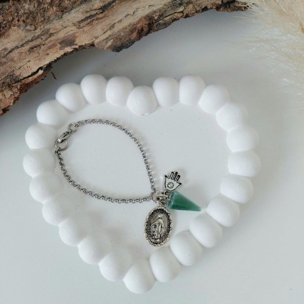 Producto - Pulsera péndulo cuarzo verde