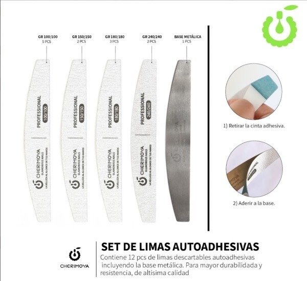 Producto - Lima Cherimoya metalica más repuestos