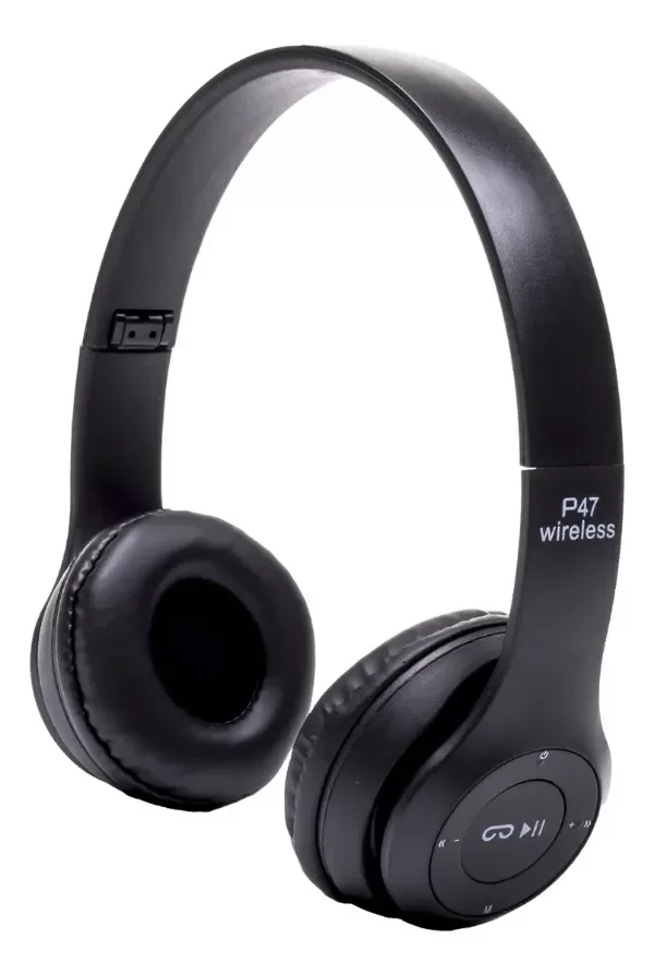 Producto - Auricuares inalambricos p47 NEGRO