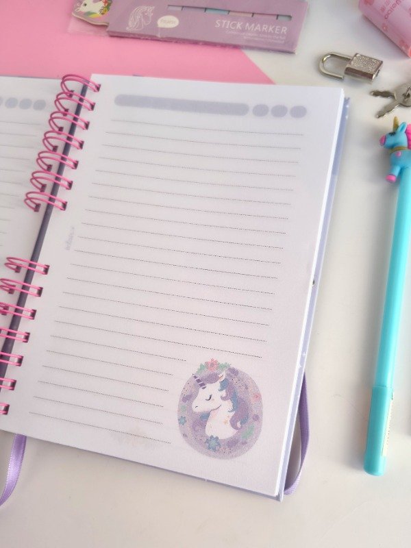 Producto - Combo: Diario íntimo Unicornio + Accesorios - 2