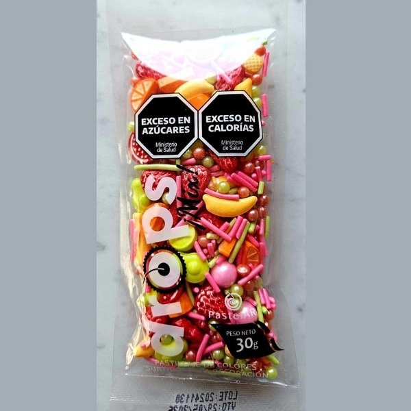 Producto - Drops pastelar frutal x30grs pool party