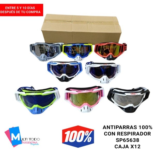 Producto - ANTIPARRA CON RESPIRADOR SP65638 CAJA X12