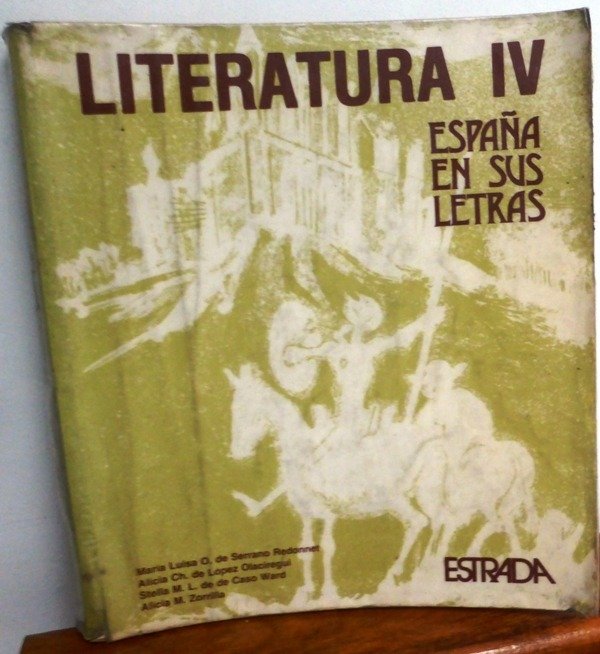 Producto - LITERATURA 4 - ESPAÑA EN SUS LETRAS - ESTRADA - 1993