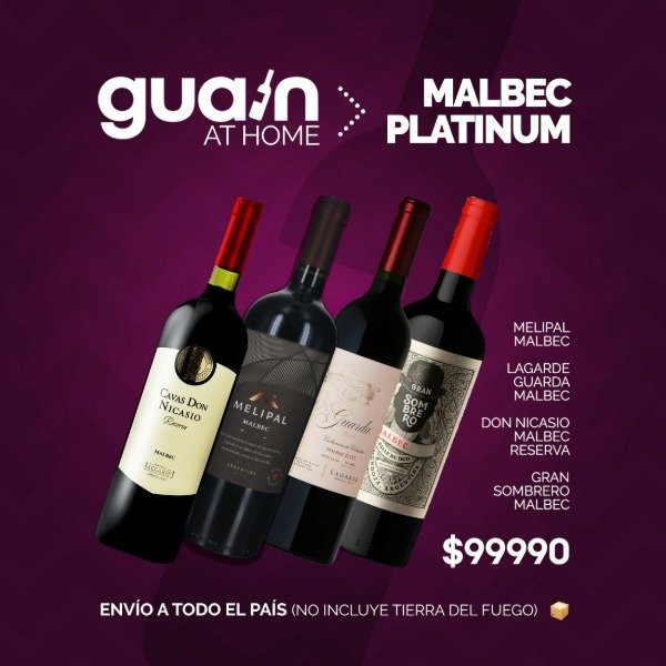 Producto - Pack PLATINUM Malbec