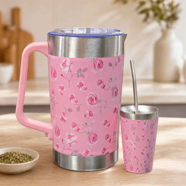 Producto - JARRA DE ACERO PARA TERERE CON MATE 2LTS DISEÑO SURTIDO - 4