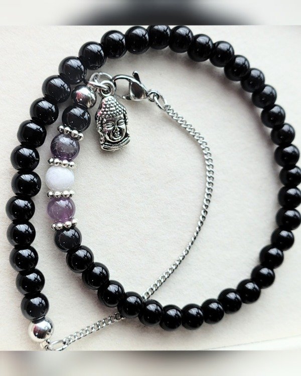 Producto - Ambar. Jampala. Transmutación (Amatista, Obsidiana y Piedra de la Luna)