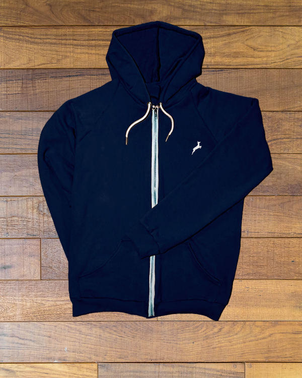 Producto - Campera Lisa Algodón M/e - Azul