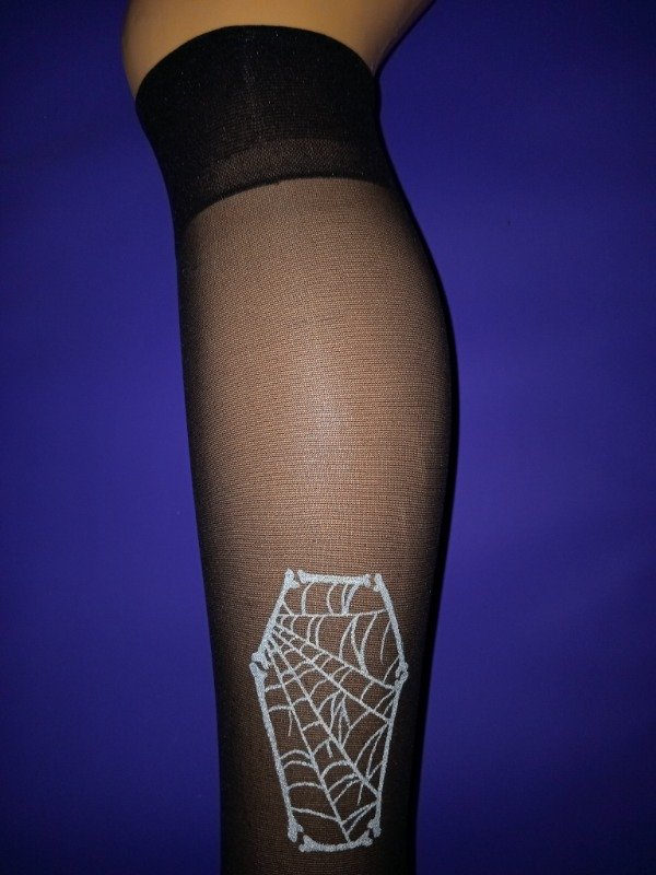 Producto - Coffin Medias 3/4 semi opacas - 2
